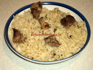 рецепт рисовой каши с мясом